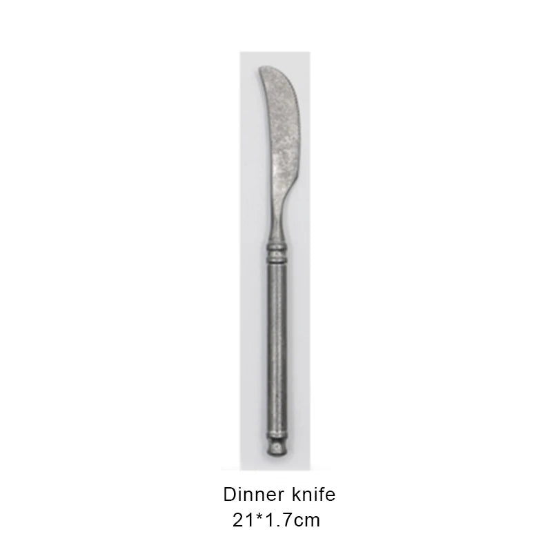 "Acciaio Retrò" – Stainless Flatware Cutlery Set By Enzo Bellari®