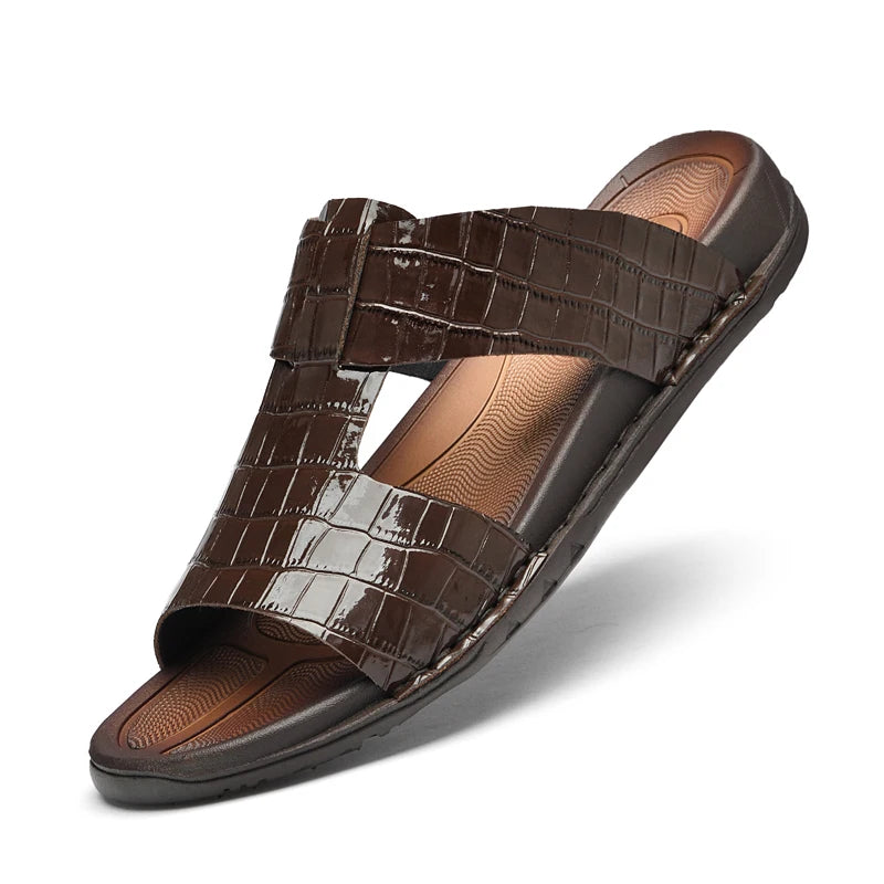 "Passo Artigiano" – Handmade Leather Slippers By Enzo Bellari®