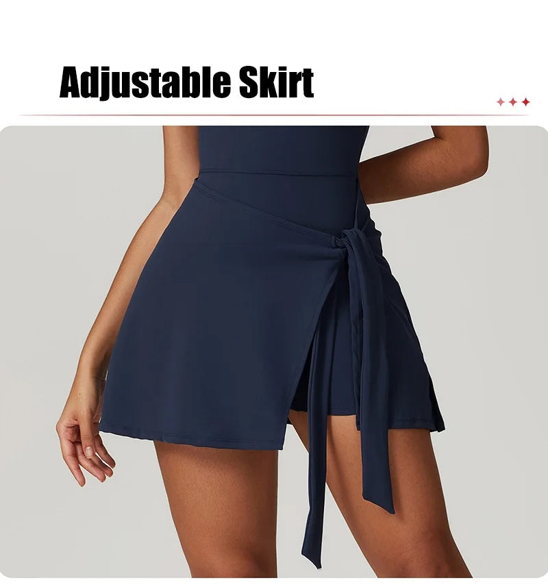 "Nuvola Bianca" – Tennis Skirt Dress By Enzo Bellari®