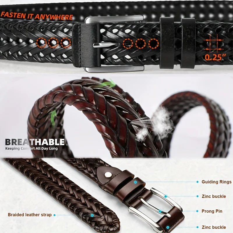 "Cintura Morbida" – Woven Casual Belt By Enzo Bellari®