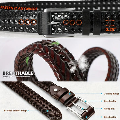 "Cintura Morbida" – Woven Casual Belt By Enzo Bellari®