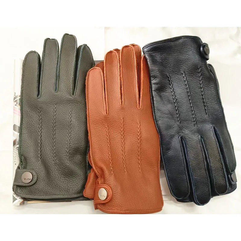 "Pelle di Cervo" – Deerskin Leather Gloves By Enzo Bellari®