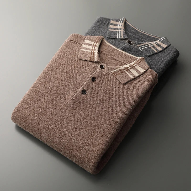 "Lana Pura" – Wool Loose Sweater By Enzo Bellari®