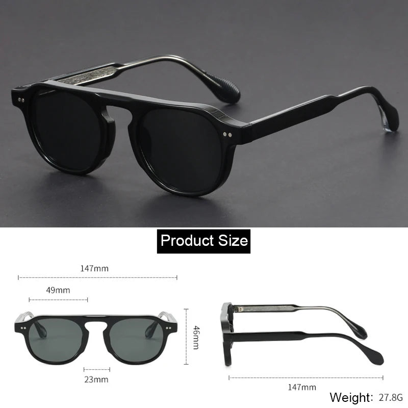 "Forma Elittica" – Ellipse Frame Sunglasses By Enzo Bellari®