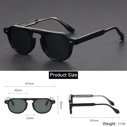 "Forma Elittica" – Ellipse Frame Sunglasses By Enzo Bellari®