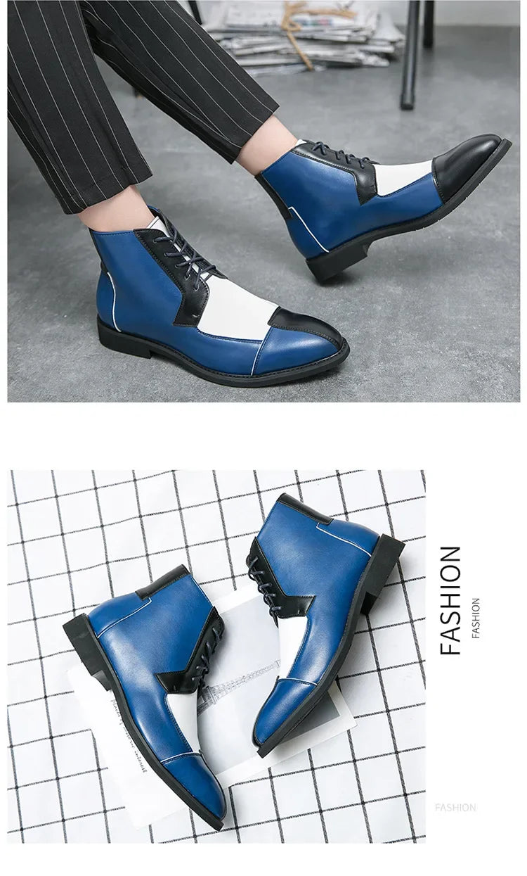 "Taglia Alta" – Retro High Top Shoes By Enzo Bellari®