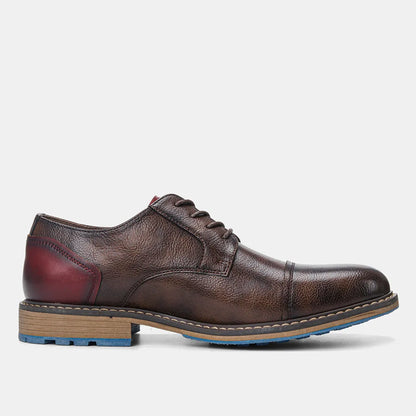 "Epoca Dorata" – Brogue Leather Oxfords By Enzo Bellari®