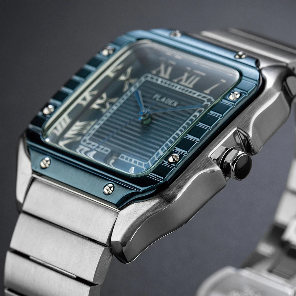 "Vera Luce" – Minimalist Stainless Steel Watch By Enzo Bellari®