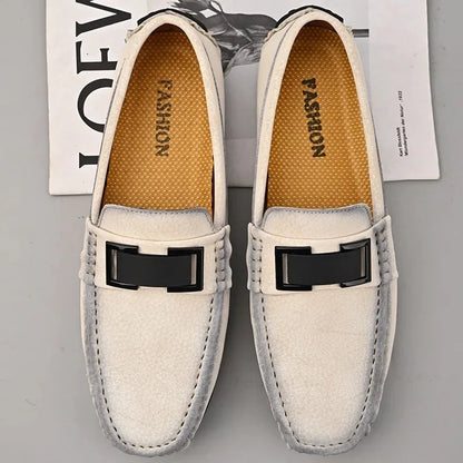 "Cielo Stellato" – Handmade Leather Driving Shoes By Enzo Bellari®