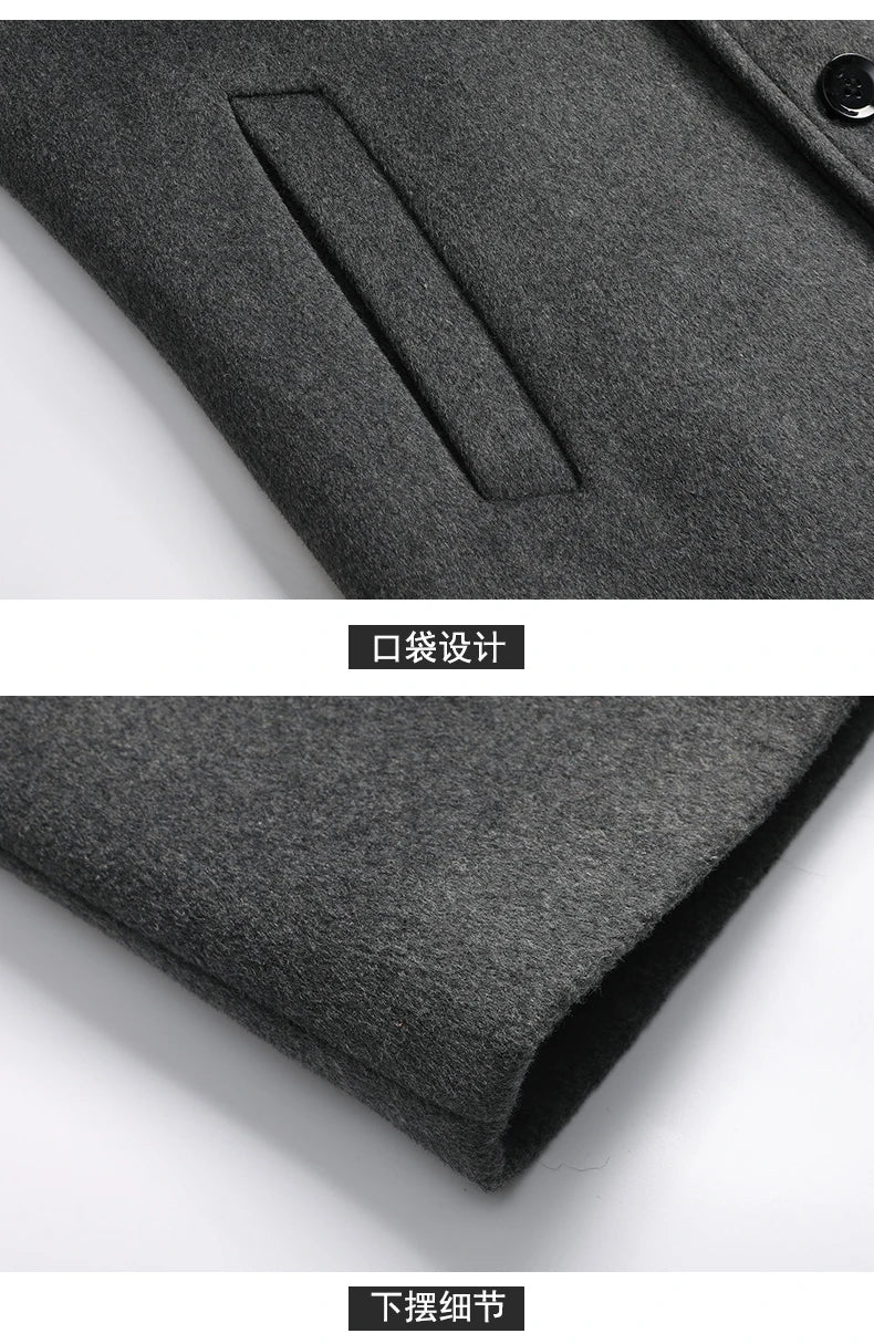 "Lana Lunga" – Woolen Trench Coat By Enzo Bellari®