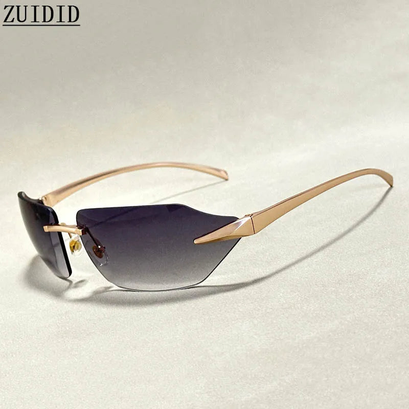 "Sole di Capri" – Rimless Vintage Sunglasses By Enzo Bellari®
