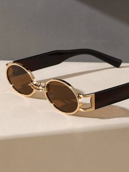 "Ovale Punk" – Vintage Oval Sunglasses By Enzo Bellari®