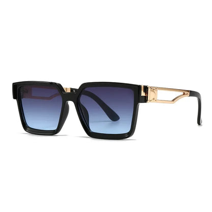 "Sole Dorato" – Square Gold Sunglasses By Enzo Bellari®