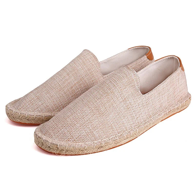 "Trama Naturale" – Handmade Linen Espadrilles By Enzo Bellari®