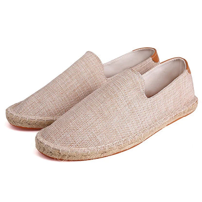"Trama Naturale" – Handmade Linen Espadrilles By Enzo Bellari®