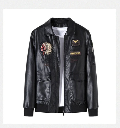 "Cuore Ribelle" – Leather Moto Jacket By Enzo Bellari®