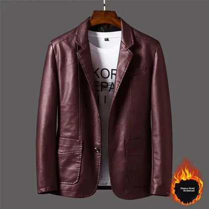 "Sole di Capri" – Retro Leather Streetwear Jacket By Enzo Bellari®