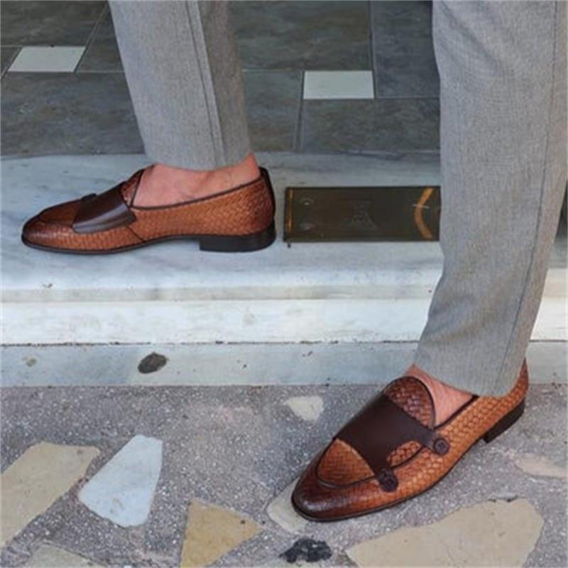 "Intreccio Morbido" – PU Loafers Patterned By Enzo Bellari®
