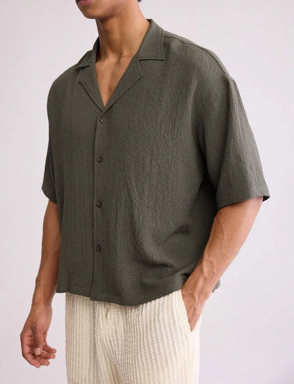 "Collo Morbido" – Loose Collar Shirt By Enzo Bellari®