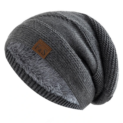 "Sogno d'Oro" – Fur Lined Winter Beanie By Enzo Bellari®