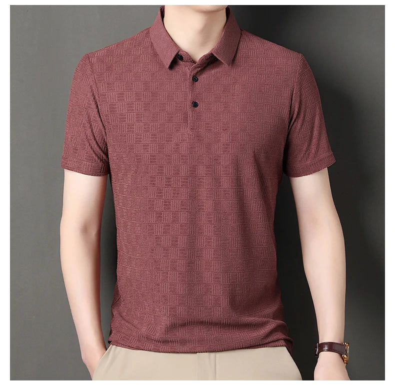 "Filo Naturale" – Cotton Hemp Polo Shirt By Enzo Bellari®