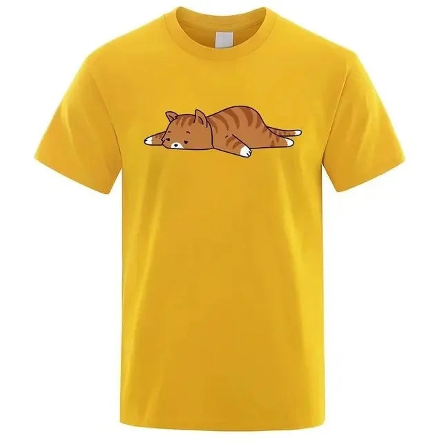 "Gatto Ribelle" – NOPE Cat T-shirt By Enzo Bellari®