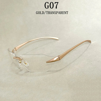 "Sole di Capri" – Rimless Vintage Sunglasses By Enzo Bellari®