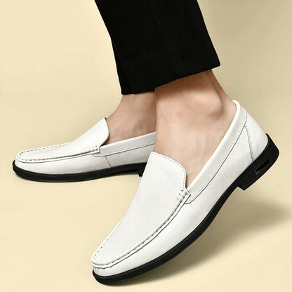 "Scivolo Vero" – Leather Slip-on Loafers By Enzo Bellari®