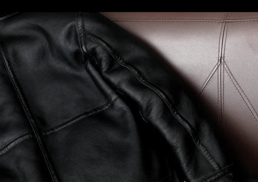 "Pelle di Cervo" – Sheepskin Fur Jacket By Enzo Bellari®