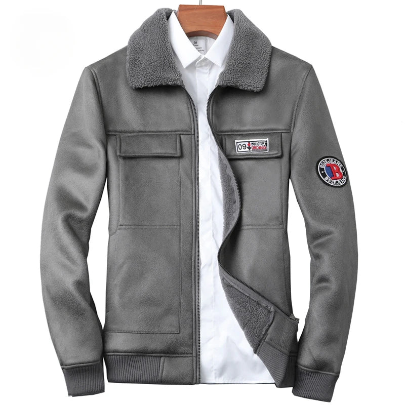 "Aria Serenata" – Fur Lined Slim Fit Leather Jacket By Enzo Bellari®