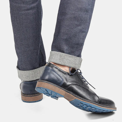 "Epoca Dorata" – Brogue Leather Oxfords By Enzo Bellari®