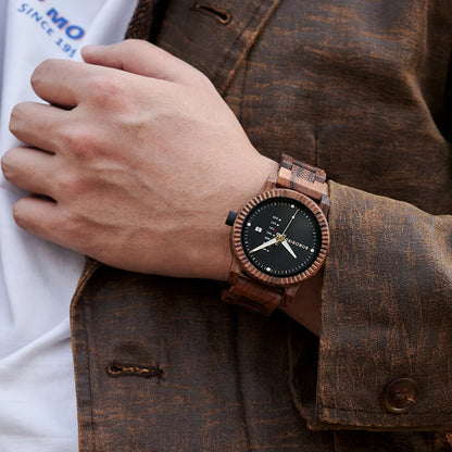 "Il Legno" – Wood Quartz Watch By Enzo Bellari®