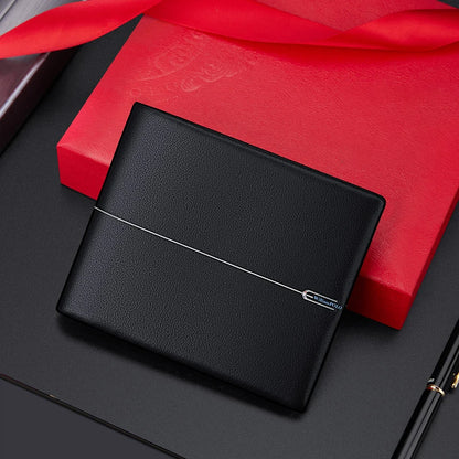 "Luce di Mare" – Slim Bifold Leather Wallet By Enzo Bellari®