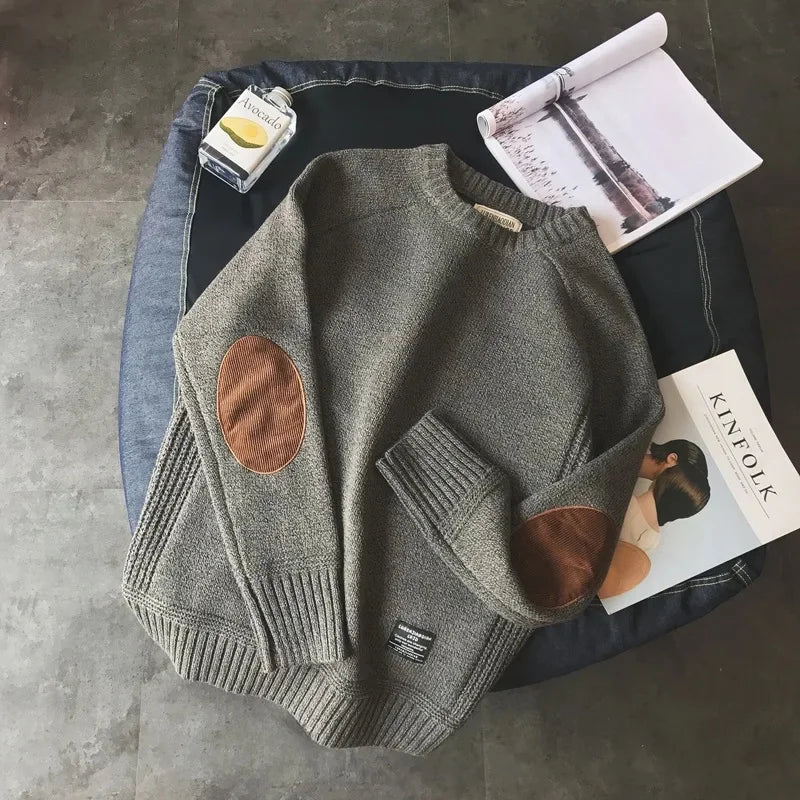 "Sole di Capri" – Thickened Knit Sweater By Enzo Bellari®