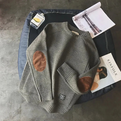 "Sole di Capri" – Thickened Knit Sweater By Enzo Bellari®