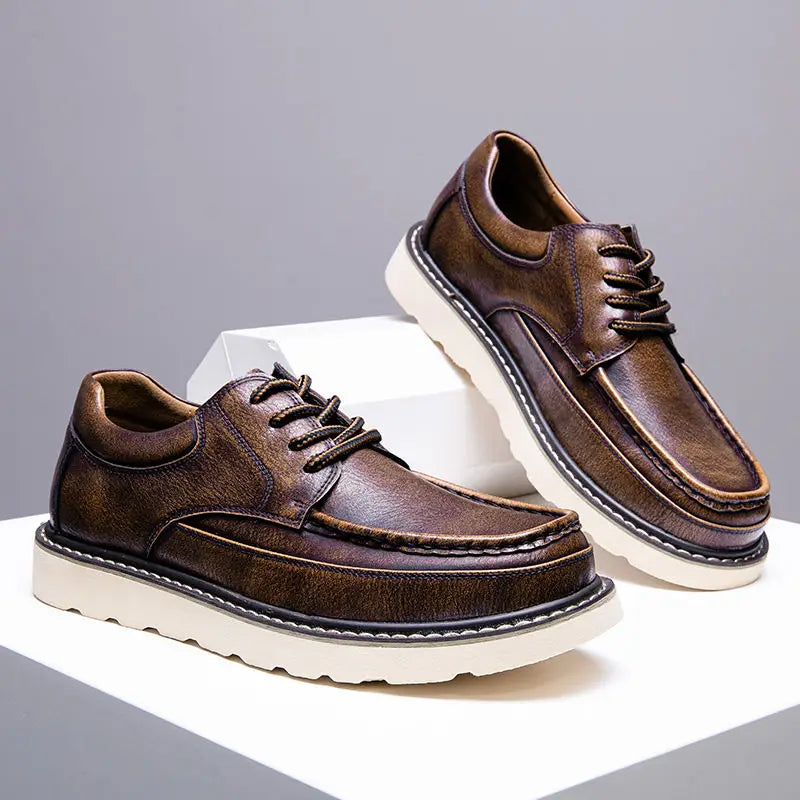 "Bello Sogno" – Leather Business Casual Shoes By Enzo Bellari®