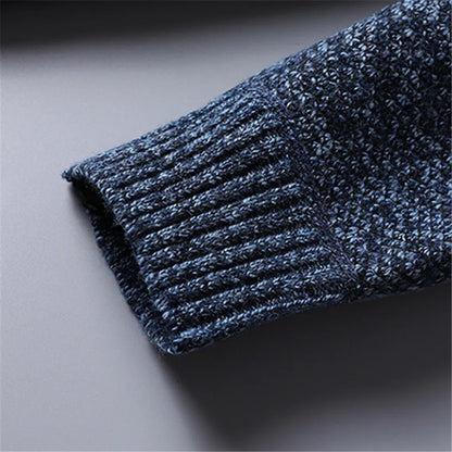 "Collo Alto" – Fleece Turtleneck Sweater By Enzo Bellari®