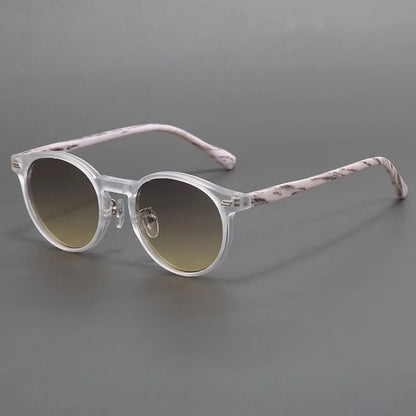 "Fior di Vento" – Vintage Round Hippie Sunglasses By Enzo Bellari®