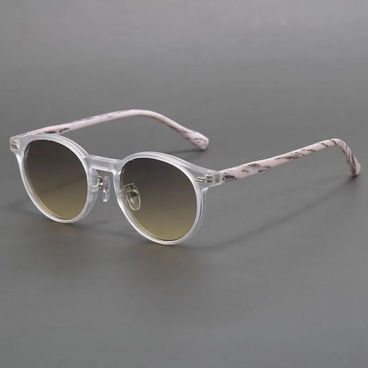 "Fior di Vento" – Vintage Round Hippie Sunglasses By Enzo Bellari®