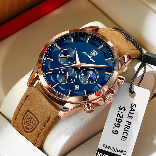 "Il Classico" – Men’s Luxury Quartz Watch By Enzo Bellari®
