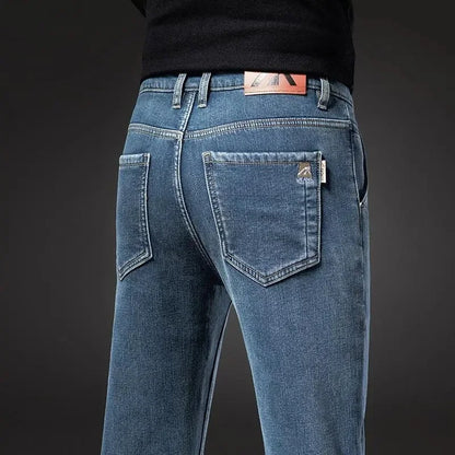 "Linea Invernale" – Fleece Straight Jeans By Enzo Bellari®