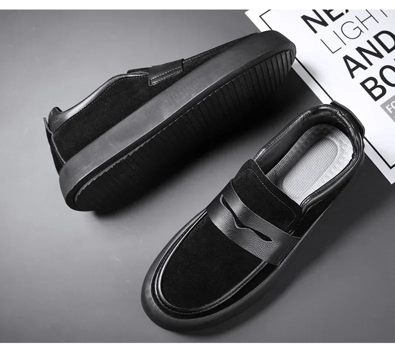 "Passo Stabile" – Non-slip Leather Loafers By Enzo Bellari®