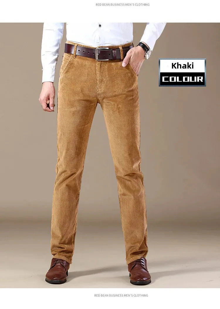 "Trama Rustica" – Corduroy Casual Pants By Enzo Bellari®