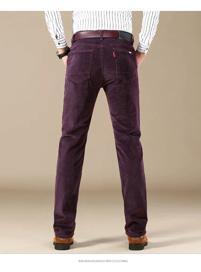 "Trama Rustica" – Corduroy Casual Pants By Enzo Bellari®
