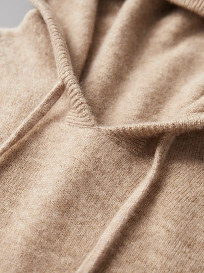 "Fior di Vento" – Cashmere Merino Wool Hoodie By Enzo Bellari®