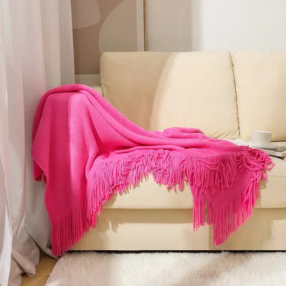 "Dolce Vita" – Nordic Knitted Sofa Blanket By Enzo Bellari®