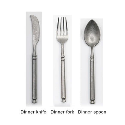 "Acciaio Retrò" – Stainless Flatware Cutlery Set By Enzo Bellari®