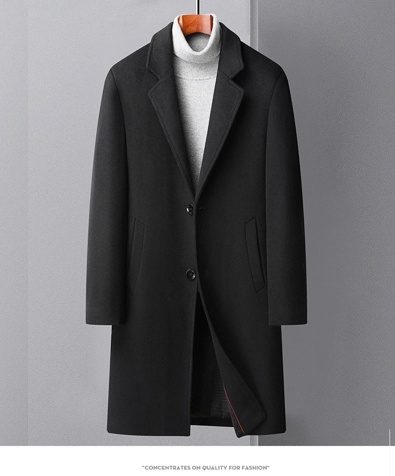 "Lana Lunga" – Woolen Trench Coat By Enzo Bellari®