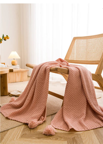 "Vento Lieve" – Chunky Knit Throw Blanket By Enzo Bellari®
