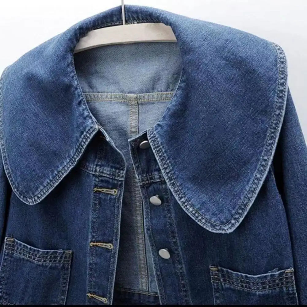 "Colletto Bambola" – Retro Denim Jacket By Enzo Bellari®